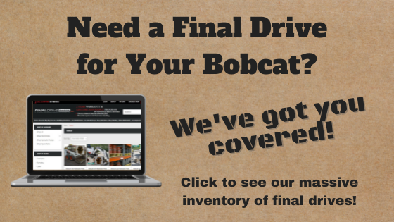 Final drives for Bobcat machines