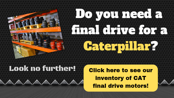 Do you need a final drive for a caterpillar