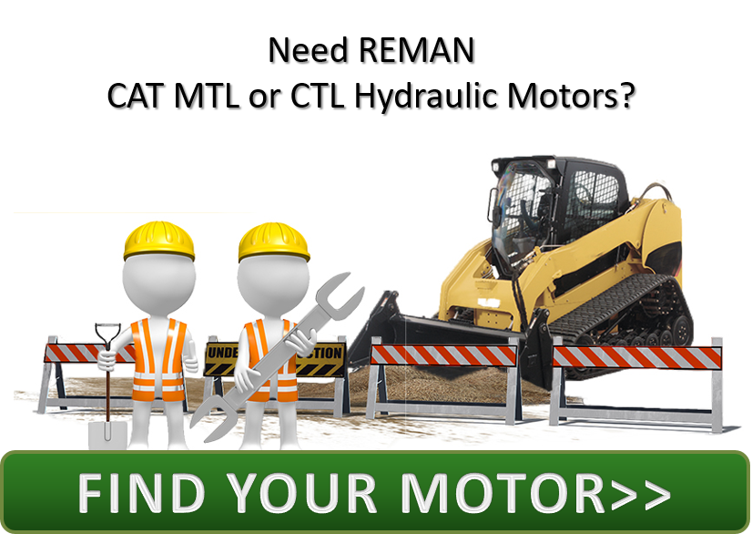 CAT MTL CTL Hydraulic final drive reman motors CTA